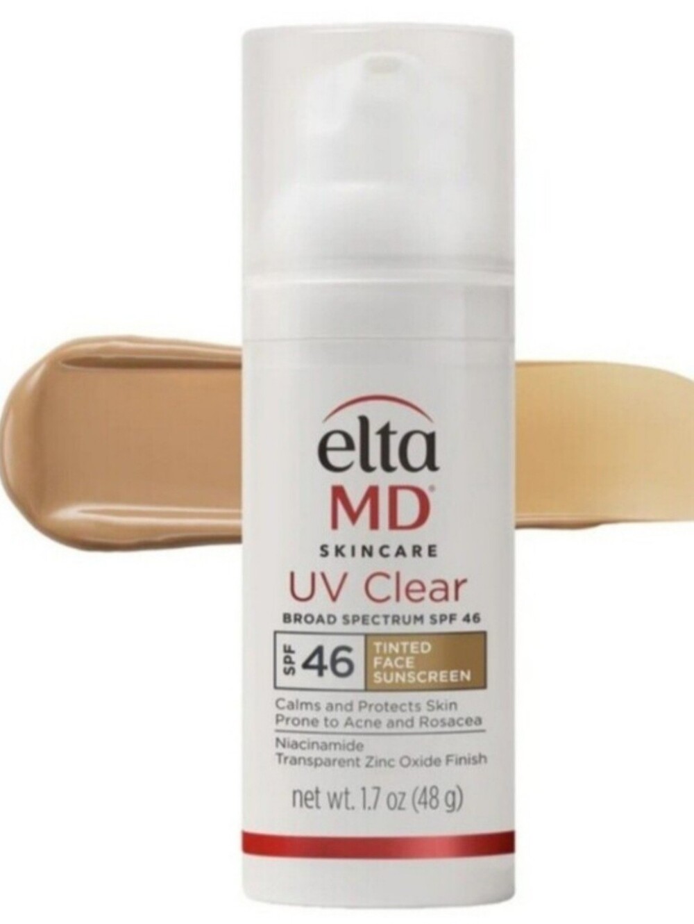 EltaMD UV Clear Tinted Broad-Spectrum SPF 46 1.7oz New